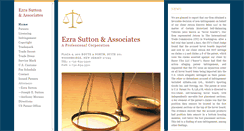 Desktop Screenshot of ezrasutton.com